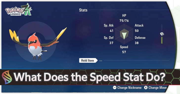 Pokemon Legends Z-A - What does the Speed Stat Do Top Banner