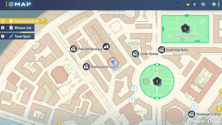 Alpha Riolu Map Location