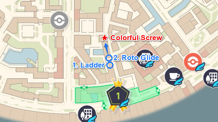 Colorful Screw 42 Map Location