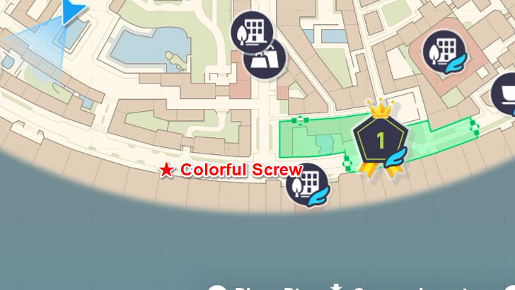 Colorful Screw 45 Map Location