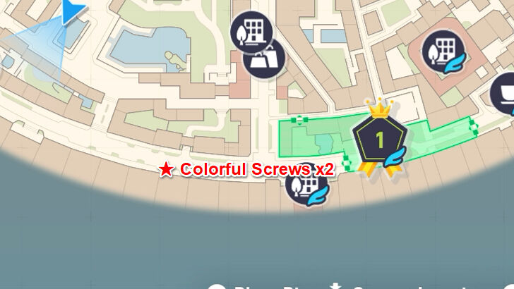 Colorful Screw 46 Map Location