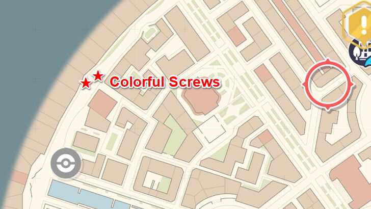 Colorful Screw 47 Map Location