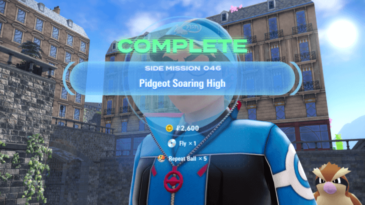 046 Pidgeot Soaring High