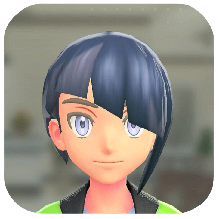 Pokemon Legends Z-A - Asymmetrical bob