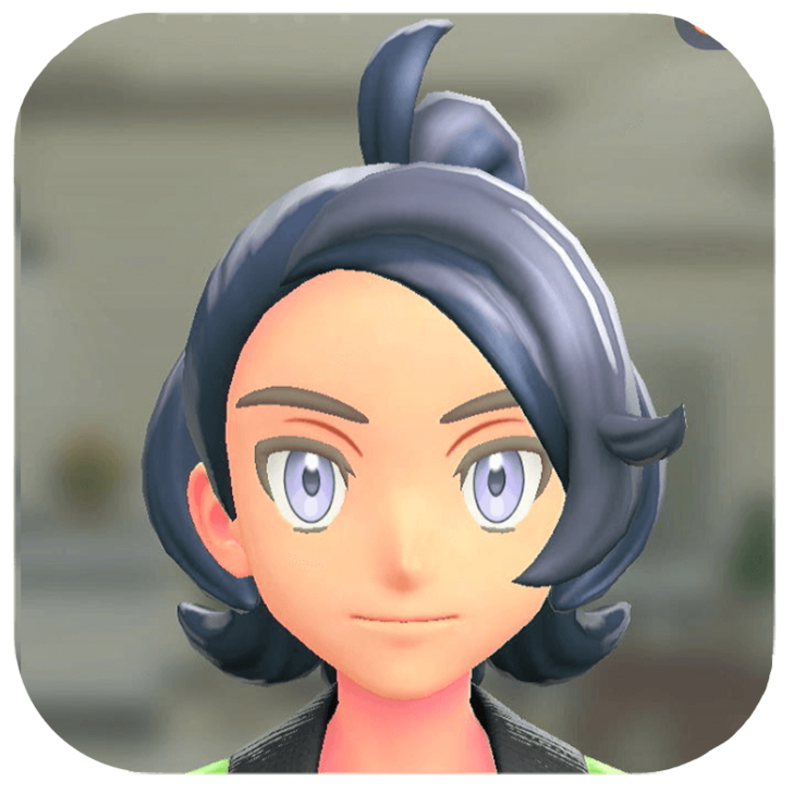 Pokemon Legends Z-A - Half-up chignon