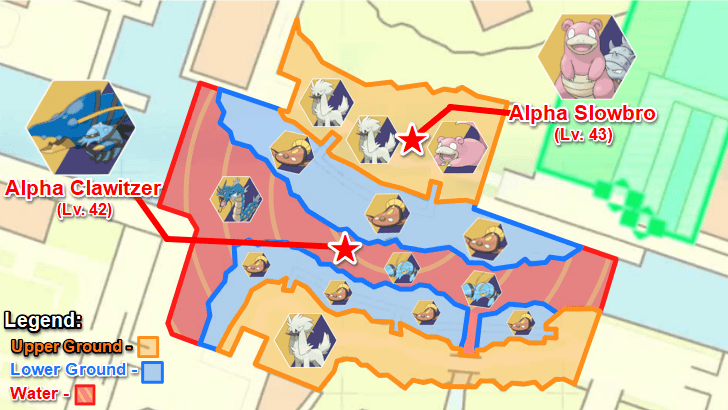 Wild Zone 11 Pokemon Locations