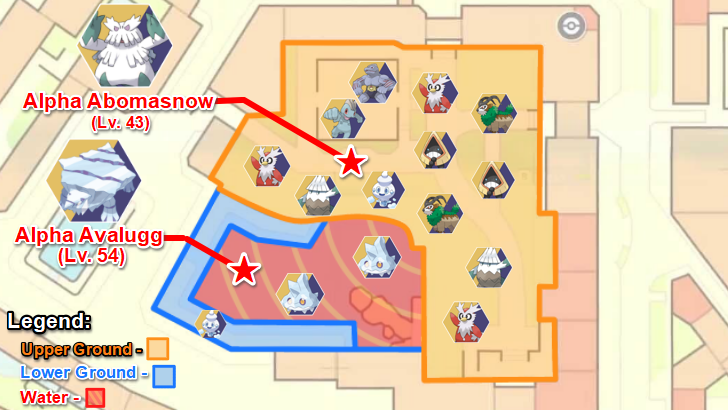 Wild Zone 12 Pokemon Locations