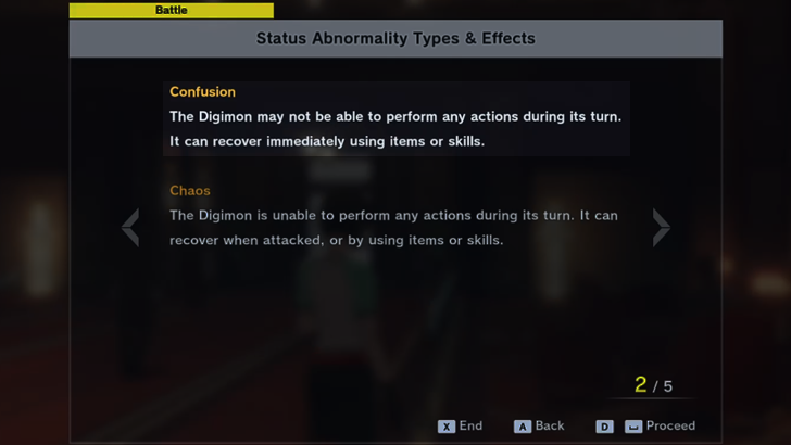 Digimon May Not Perform Actions