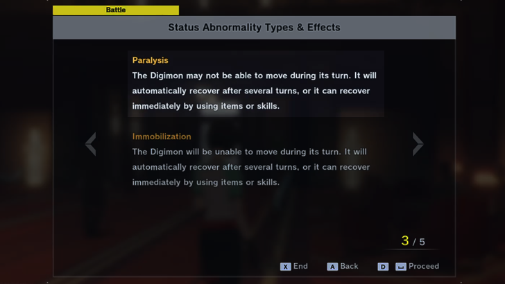 Prevents Digimon from Performing Actions