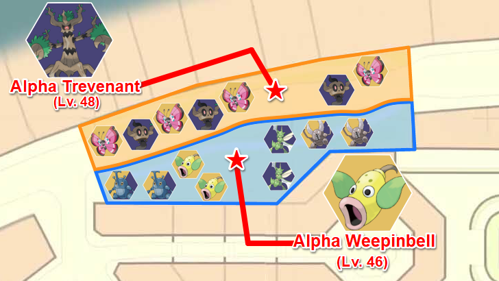 Wild Zone 13 Pokemon Locations