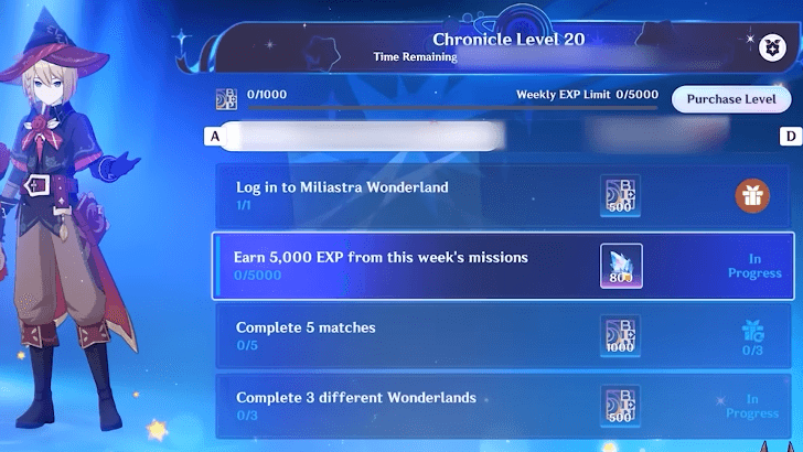 Genshin - Level Up the Battle Pass