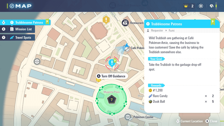 Lead the Trubbish to the Trash Cans