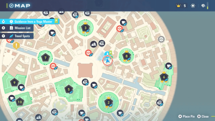 Guidance from a Yoga Master Map Location