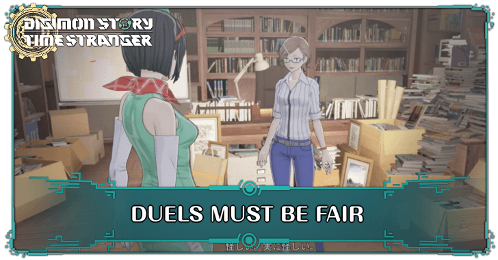 Digimon Story Time Stranger - Duels Must be Fair