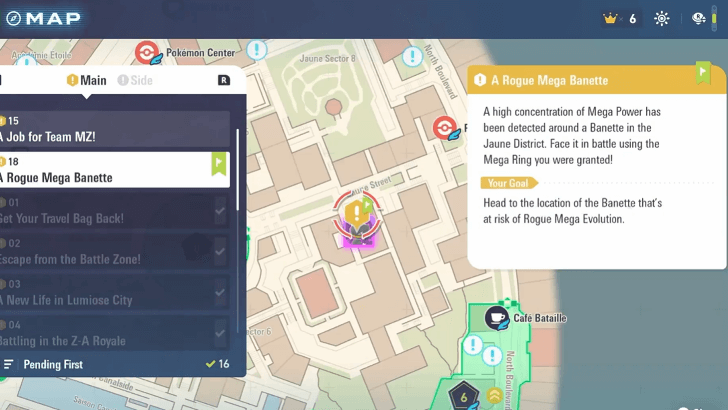 Rogue Mega Banette Map Location