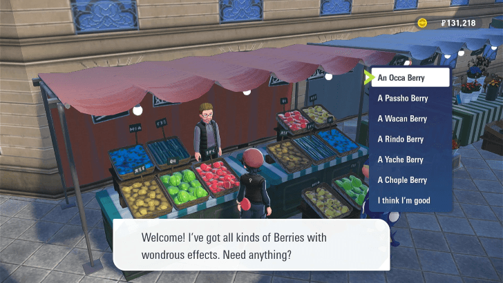 Buy Berries from Stalls