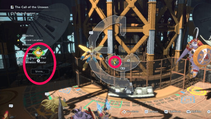 The Call of the Unseen Start Location