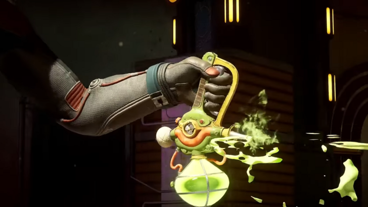 The Outer Worlds 2 corrosive spray shooter