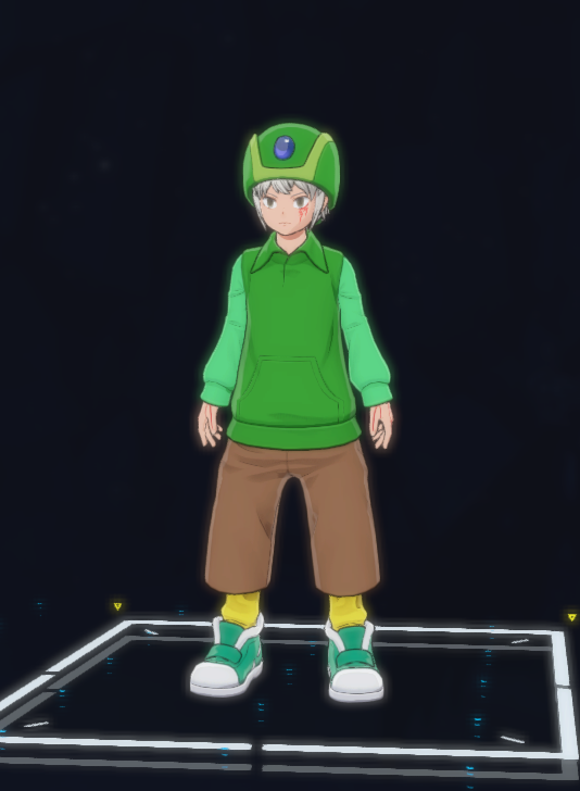 Aegiomon Chosen Children Outfit Outfit