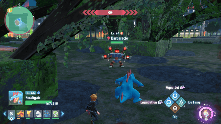 Alpha Barbaracle Overworld Location