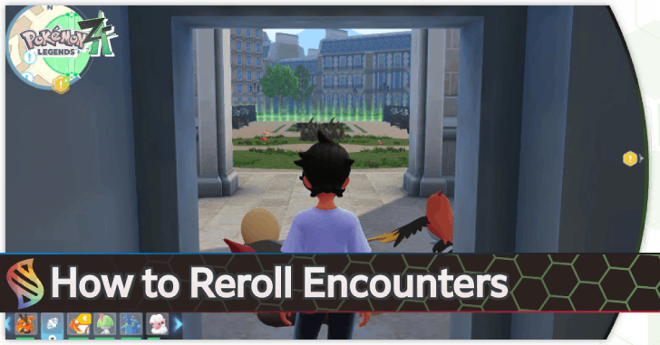 Pokemon Legends Z-A - How to Reroll Encounters