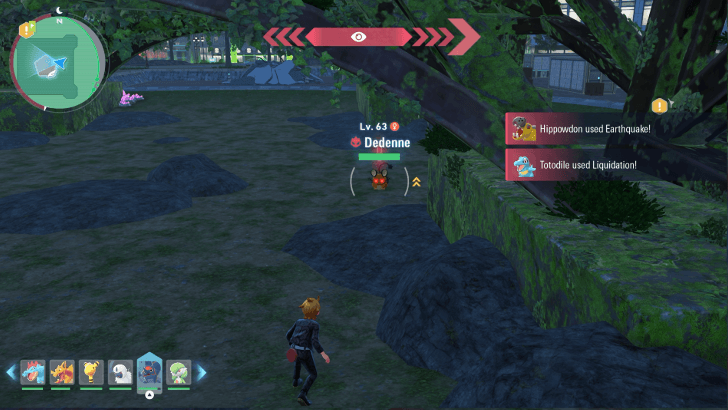 Alpha Dedenne Overworld Location