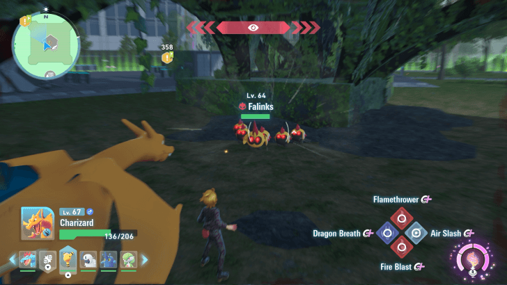 Alpha Falinks Overworld Location