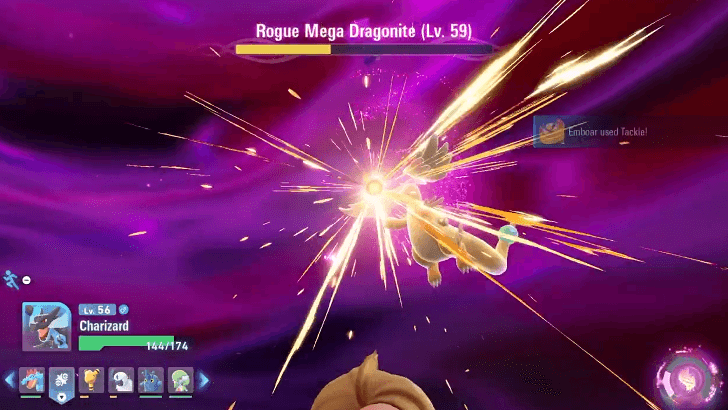 Rogue Mega Dragonite Hyper Beam