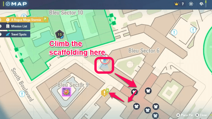 reaching Rogue Mega Starmie