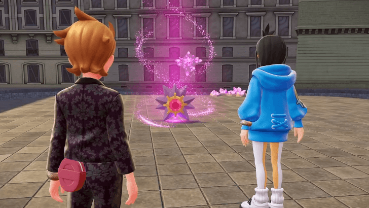 Starmie about to Mega Evolve