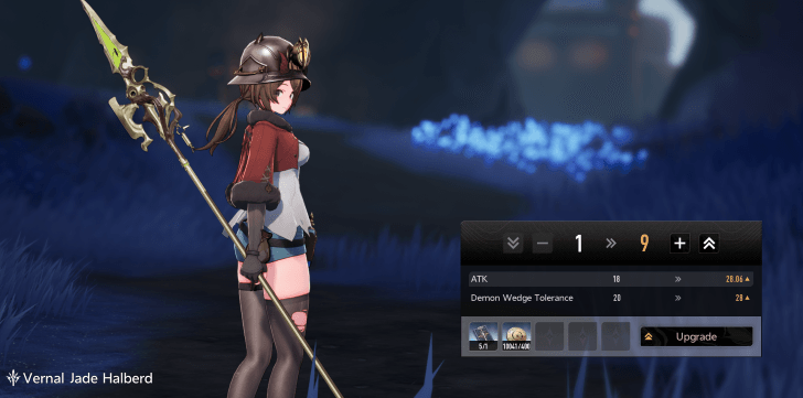 Duet Night Abyss - Upgrade Weapons