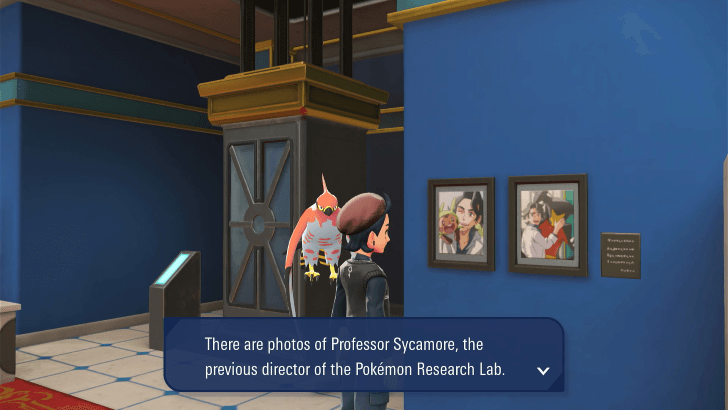Photos of Professor Sycamore