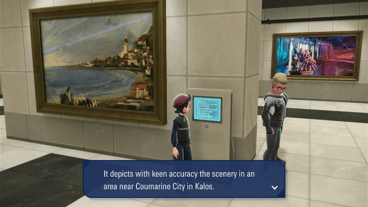 Painting of Coumarine City