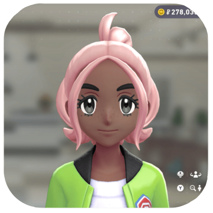 Pokemon ZA - Pale Pink