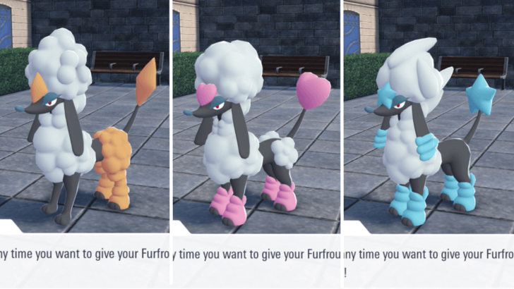 First Three Furfrou Styles