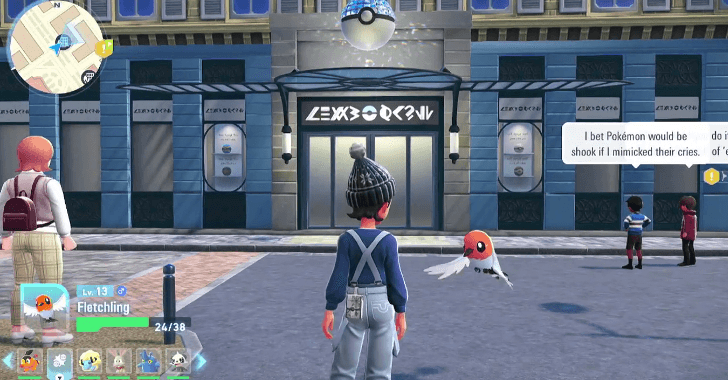 Poke Ball Botique Overworld Location