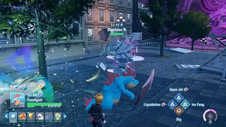 Mega Steelix and Mega Blastoise