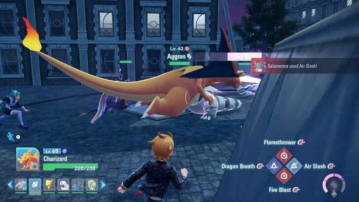 Mega Aggron and Mega Salamence