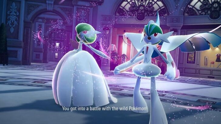 Mega Gallade and Mega Gardevoir
