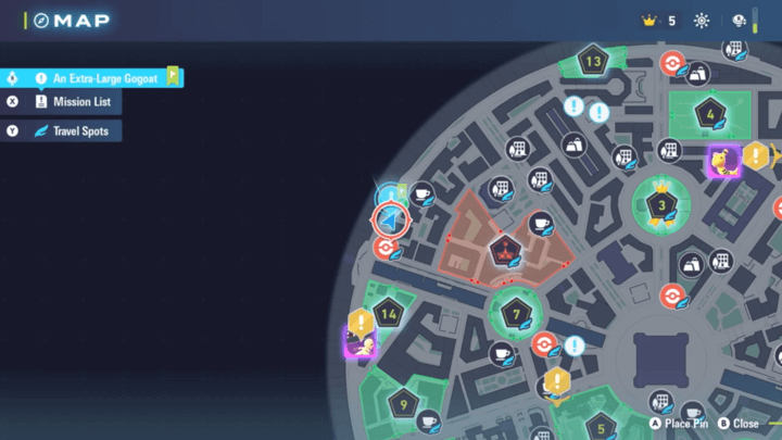 An Extra-Large Gogoat Map Location