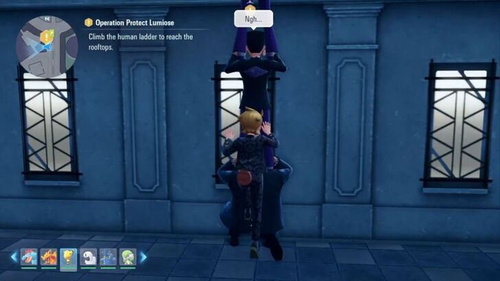 Climb the Human Leader