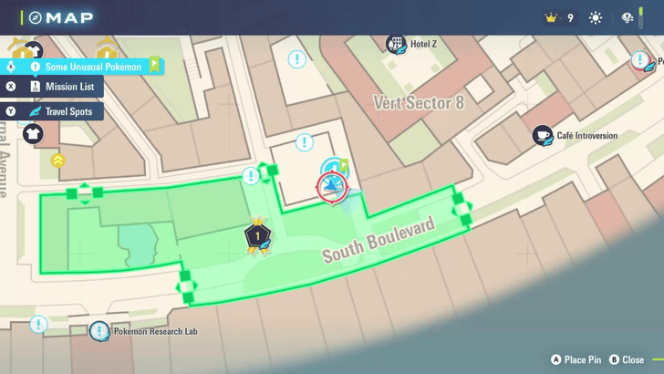 Some Unusual Pokemon Map Location