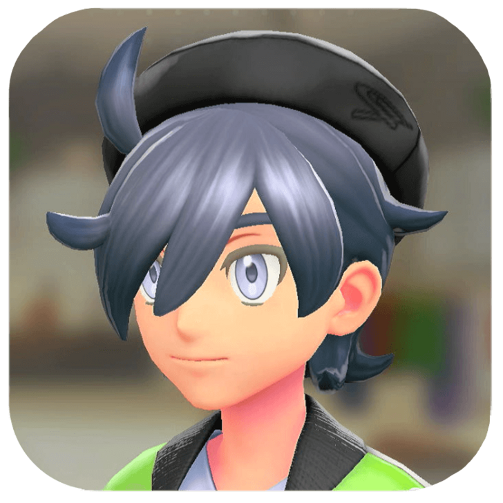 Pokemon Legends Z-A Male Leather Beret Icon