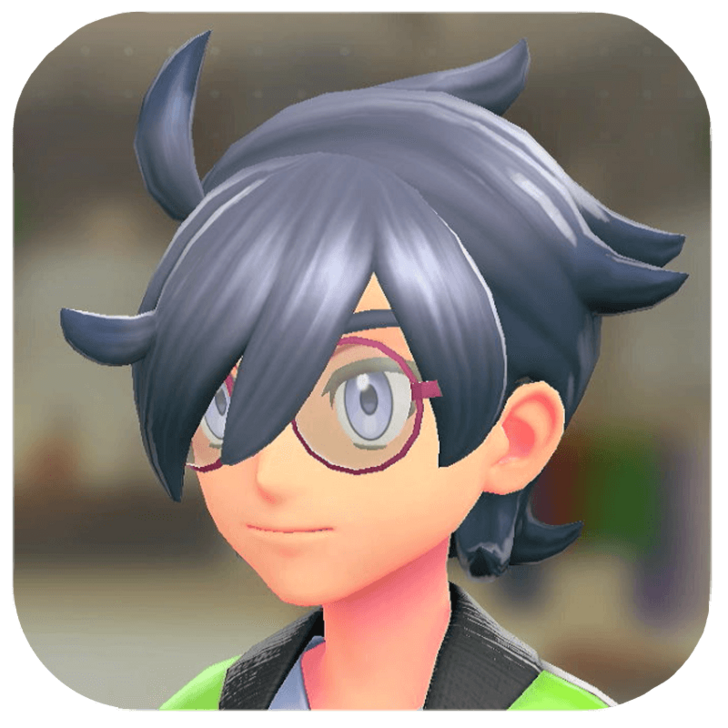 Pokemon Z-A - Cool Bridge Glasses Red Frames M