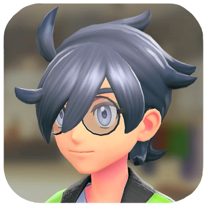 Pokemon Z-A - Cool Bridge Glasses Purple Lenses M