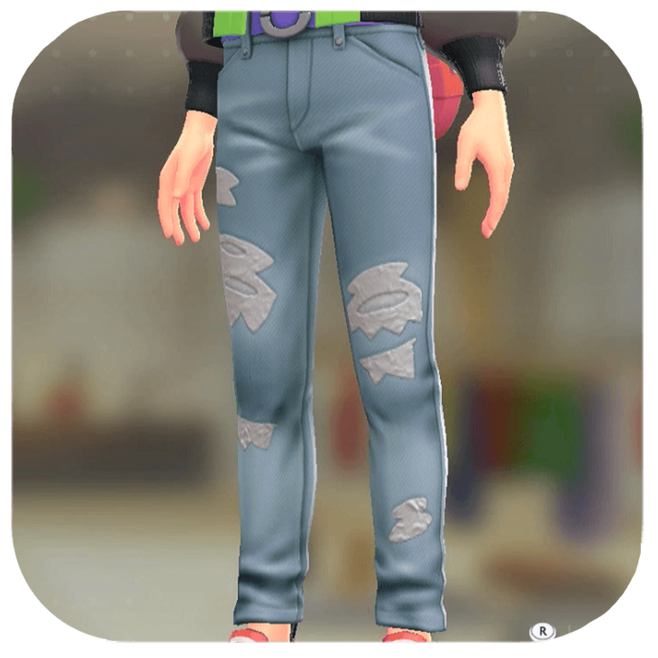 Pokemon Legends Z-A Male Skinny Jeans Set Icon