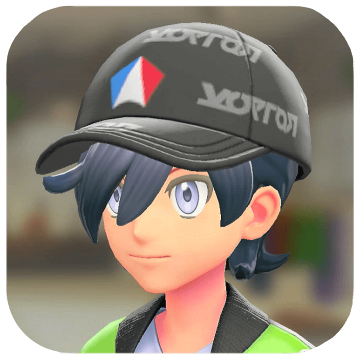 Pokemon Legends Z-A Male Kalos Logo Cap Icon