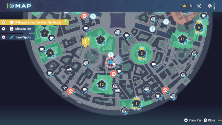 The Camerupt Entrepreneur Map Location