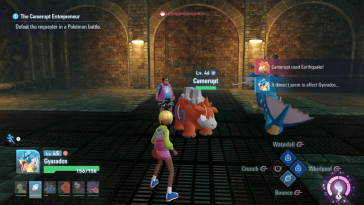 The Camerupt Entrepreneur Fight