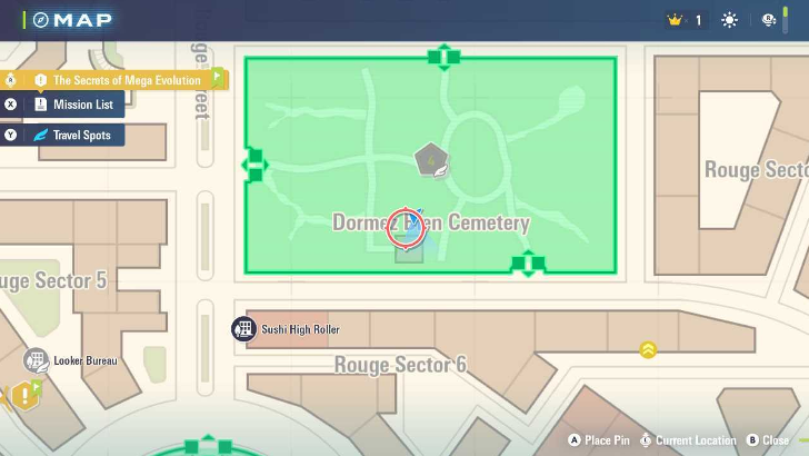 Alpha Spinarak Map Location